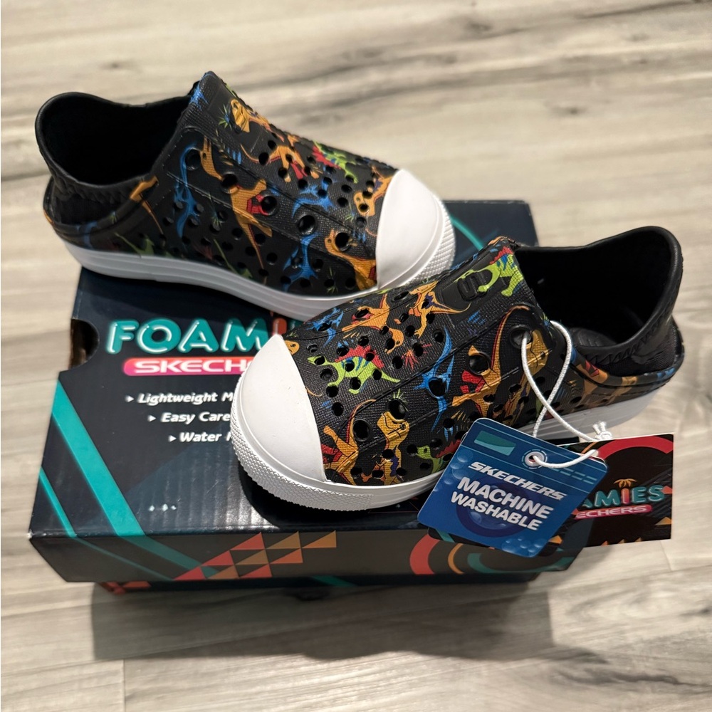 Skechers Kids' Dinosaur Foamies Sneakers